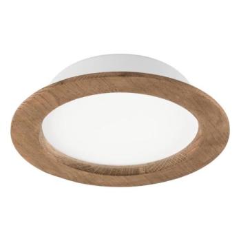  LED mennyezeti lámpa WOODY SPOT LED/16,5W/230V 4000K dió, Ø18,5 cm  kép