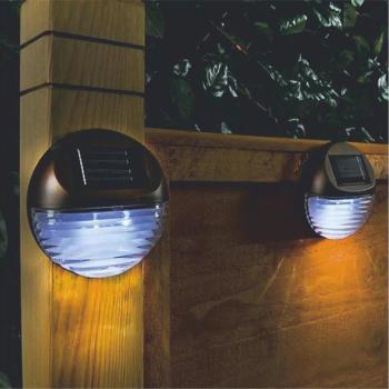  LED Napelemes fali lámpa LED/1,2V 600 mAh IP44  kép