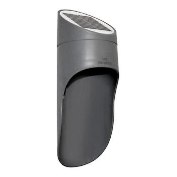  LED Napelemes fali lámpa PALESA LED/1W/3,7V IP65 1800 mAh szürke  kép