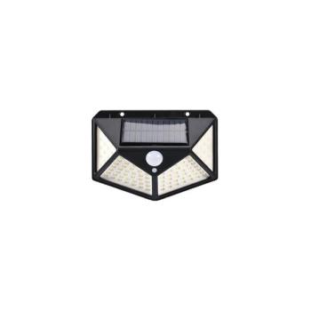  LED napelemes fali lámpa szenzorral LED/1W/3,7V 6500K IP44 1200 mAh  kép