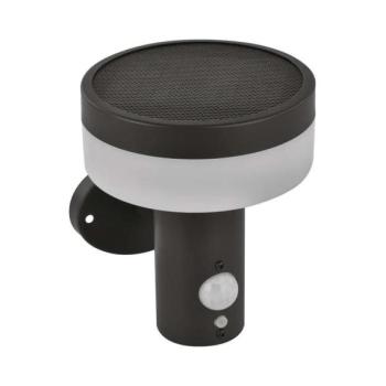  LED napelemes fali lámpa szenzorral LED/2W/3,7V 1200 mAh IP44  kép