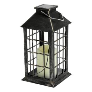  LED Napelemes függeszték LED/0,02W/1,2V 1xAA 2700K IP44 patinás  kép