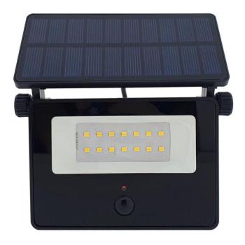  LED napelemes kültéri reflektor érzékelővel LED/2W/3,7V 4200K IP44  kép