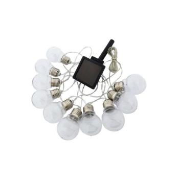  LED Napelemes lánc 10xLED/1,2V 2m 300 mAh IP44 meleg fehér  kép