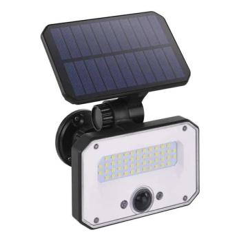  LED Napelemes reflektor mozgásérzékelővel SPILO LED/3,7V 3600mAh 4000K IP54 + távirányító  kép