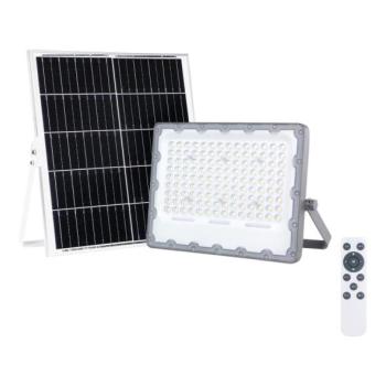  LED Reflektor napelemes panellel FOCUS 100W/15000 mAh 3,2V 6000K IP65 + távirányító  kép
