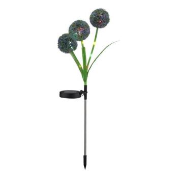  LED RGB napelemes lámpa ALLIUM LED/1,2V 6500 600 mAh IP44 fekete  kép
