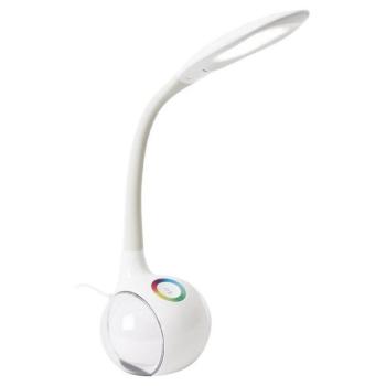  LED RGB Szabályozható asztali lámpa LED/7W/230V fehér  kép