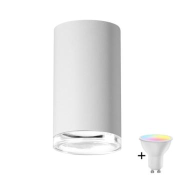  LED RGBW dimmelhető fürdőszobai spotlámpa TURYN 1xGU10/6,5W/230V IP44 fehér  kép