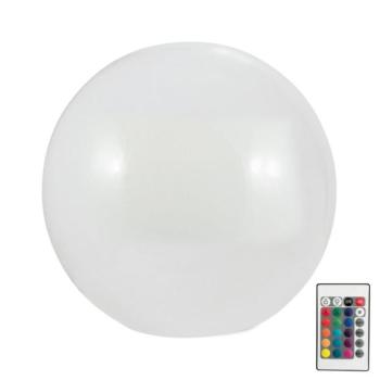  LED RGBW napelemes lámpa BALL LED/3,2V 500 mAh Ø30 cm IP65 + távirányító  kép