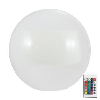  LED RGBW napelemes lámpa BALL LED/3,7V 1500 mAh Ø40 cm IP65 + távirányító  kép
