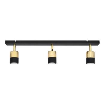  LED Spotlámpa TUBSSON 3xGU10/4,8W/230V fekete/arany  kép