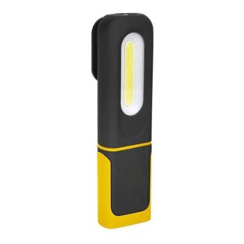  LED tölthető munkalámpa, állítható fényerő, 8W, 5V, IP44, 420 lm, 1200 mAh  kép