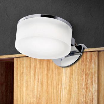 LED tükör lámpa Noah, IP44, kerek kép