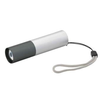  LED Zseblámpa LED/400mAh fehér/szürke  kép