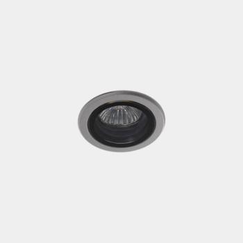 LEDS-C4 Eko kültéri süllyesztett reflektor, szürke, Ø 7,5 cm, alumínium kép