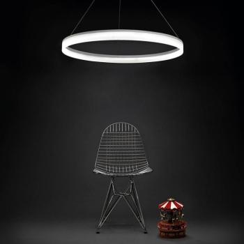 LEDS-C4 LED függőlámpa CIRC Round, Ø 100 cm, fehér, alumínium kép