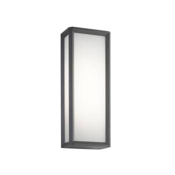 LEDS-C4 LED kültéri fali lámpa Skat, CCT, antracit, alumínium kép
