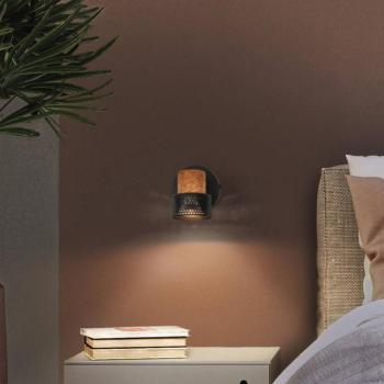 LEDVANCE LED fali spotlámpa Cork, GU10, fényerőszabályozható, fekete kép