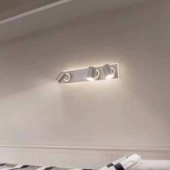LEDVANCE LED mennyezeti spotlámpa Mars, 4 lámpás, 3 spot, fehér kép