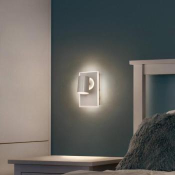 LEDVANCE Mars LED fali spotlámpa, 2 fény, 1 spot, fehér kép