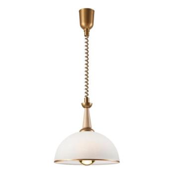  Lehúzható CHIARA csillár 1xE27/60W/230V bézs/cseresznye  kép