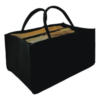Lienbacher Nemez fa kosár fogantyúkkal 27x50 cm fekete  kép