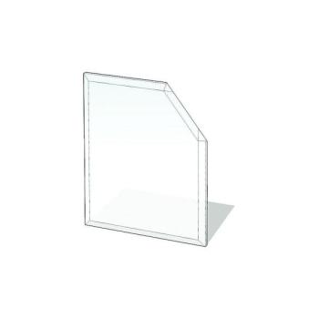 Lienbacher Üveg kandalló alá 1100x1100x8 mm ferde négyzet  kép