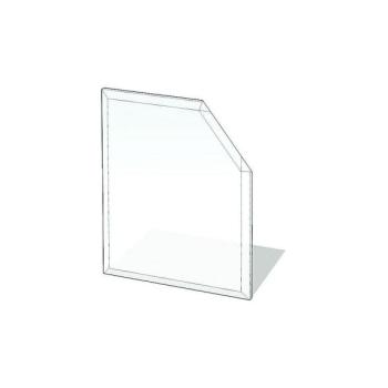 Lienbacher Üveg kandalló alá 1250x1250x8 mm ferde négyzet  kép
