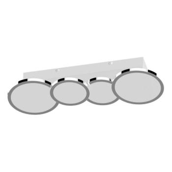 Lightme LED mennyezeti lámpa Aqua négyégős CCT-vel kép