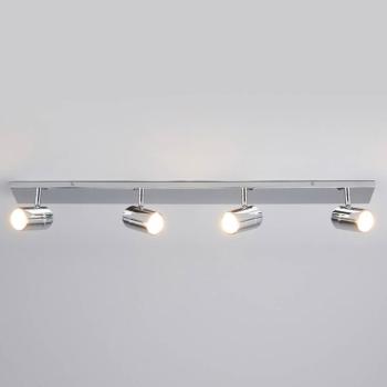 Lindby fürdőszobai mennyezeti lámpa Dejan, 85cm, 4 lámpás, króm, IP44 kép