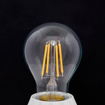 Lindby LED izzó, izzószál, E27, 4W, világos, 2700K kép