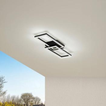 Lindby LED kültéri mennyezeti világítás Finian, 64 cm x 21 cm, CCT dimmelhető kép