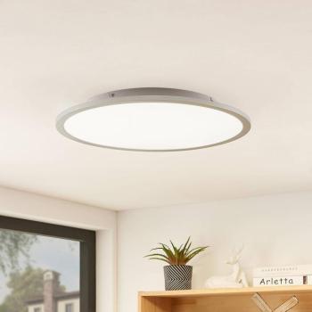 Lindby LED mennyezeti lámpa Narima, 4,000 K, Ø 50 cm, ezüst kép
