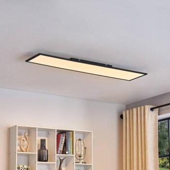 Lindby LED panel Lamin, fekete, 120cm, CCT, dimmelhető, távirányítós kép