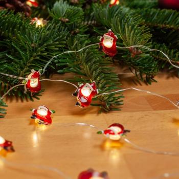 Lindby LED tündérvilágítás Motje, Télapó, 320 cm, IP20 kép