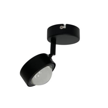 Lindby reflektor Jyla, fekete, lencse, 4,200 K, Ø 8 cm, GX53 kép