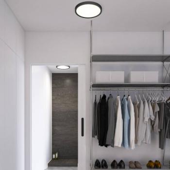Liva Smart LED mennyezeti lámpa, fekete kép