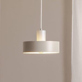Lógó világítás Rif M, taupe, 1 izzó, Ø 25 cm, acél  kép
