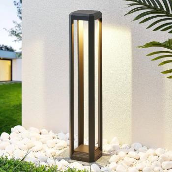 Lucande LED-es útvilágítás Fery, antracit, fém, 80cm, IP65 kép