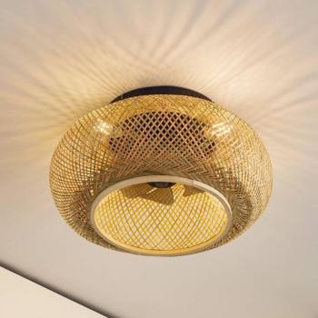 Lucande mennyezeti ventilátor világítással Cordie, DC, csendes, Ø 53 cm kép