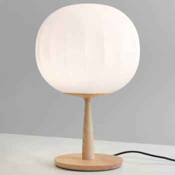 Luceplan asztali lámpa Lita kőrisfa alap magasság 46 cm kép