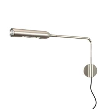 Lumina Flo LED fali lámpa dugóval 3,000K nikkel kép
