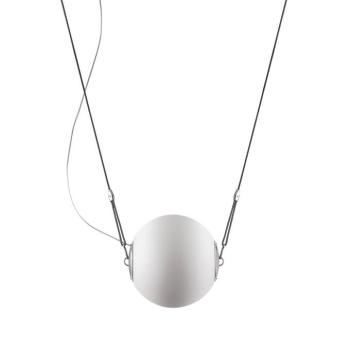 Lumina Perla függőlámpa üveggömbbel, Ø 28 cm kép