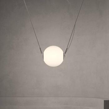 Lumina Perla függőlámpa üveggömbbel, Ø 35 cm kép
