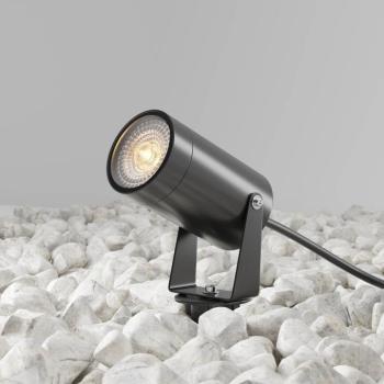 Maytoni Scope földi tüskés reflektor, fekete, alumínium, IP65 kép
