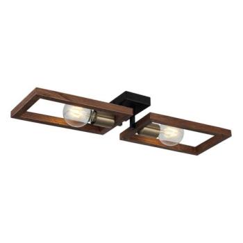  Mennyezeti lámpa ERA 2xE27/40W/230V barna  kép
