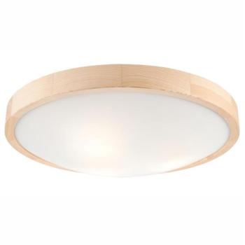  Mennyezeti lámpa NATURAL SLIM 3xE27/60W/230V ø 47 cm fenyő  kép