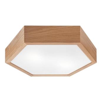  Mennyezeti lámpa OAK HEX 2xE27/60W/230V á. 43 cm tölgy  kép