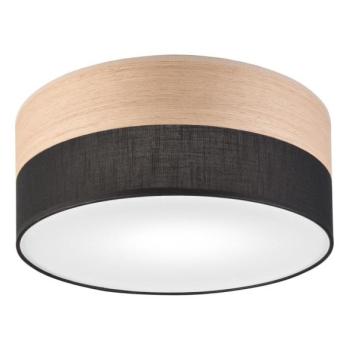  Mennyezeti lámpa SIRJA WOOD 1xE27/15W/230V átm. 35 cm fekete/tölgy  kép